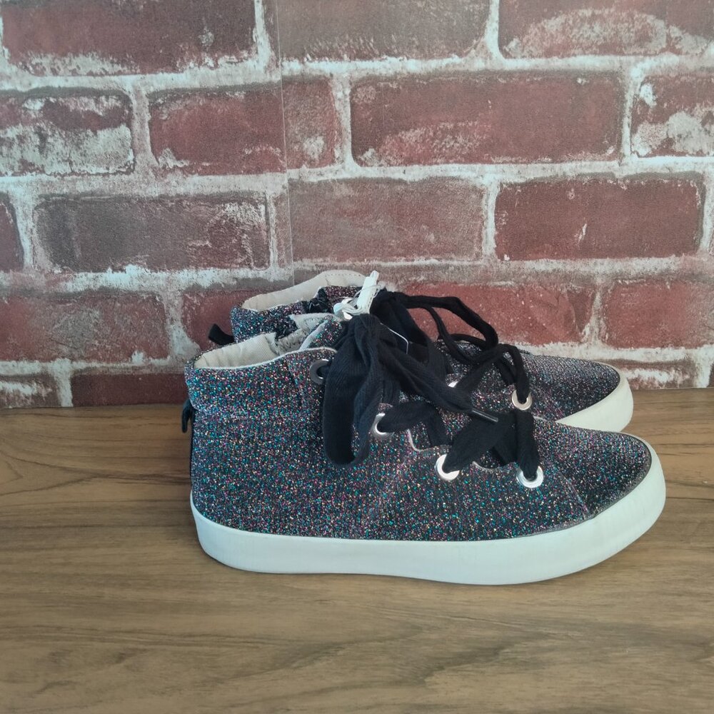 Zara Girls Size 5.5 Shoes Sparkle Sneakers NWT EU 36 - Picture 8 of 8